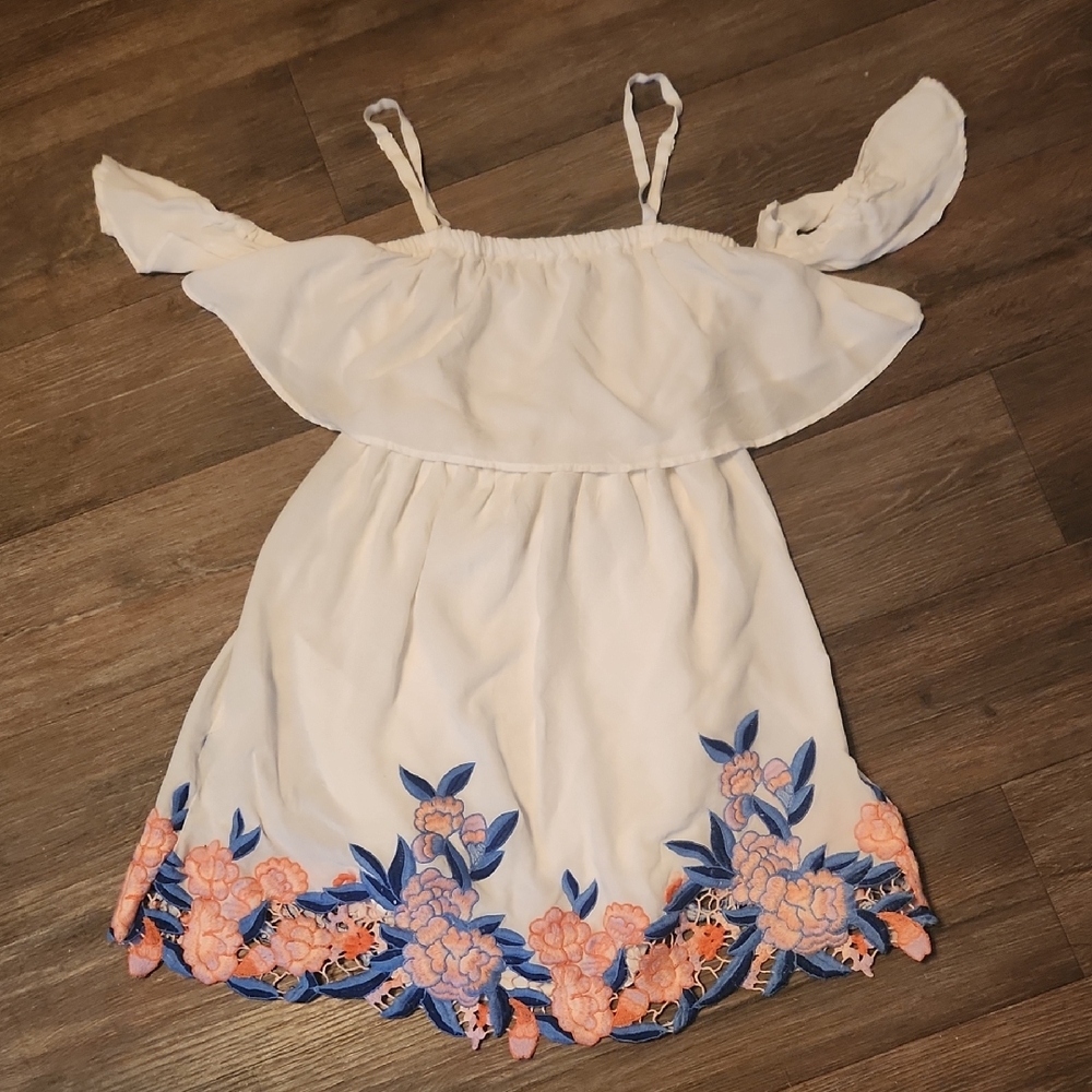 Miami Short Floral Dress - Size Small